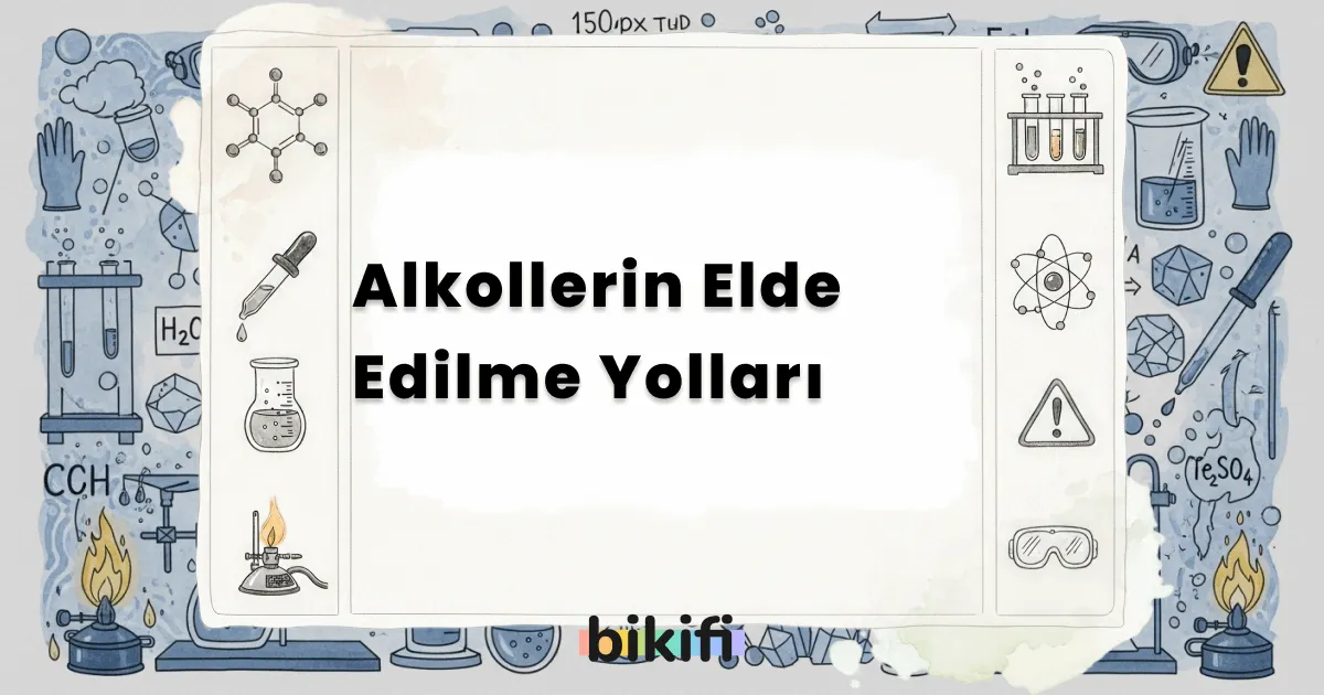 Alkollerin Elde Edilme Yolları