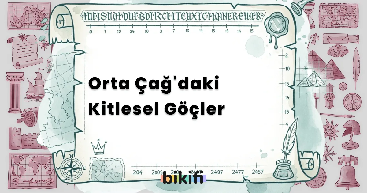 Orta Çağ’daki Kitlesel Göçler