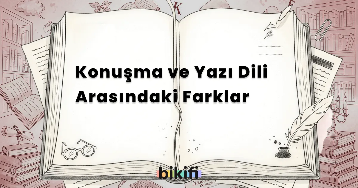 Konuşma ve Yazı Dili Arasındaki Farklar