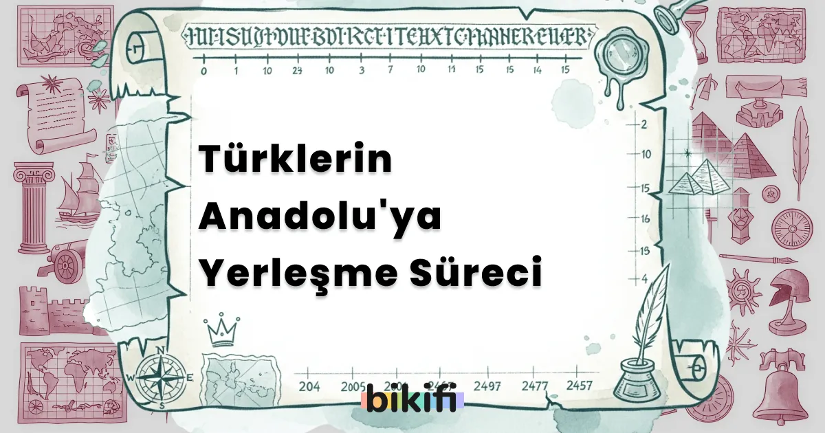 Türklerin Anadolu’ya Yerleşme Süreci