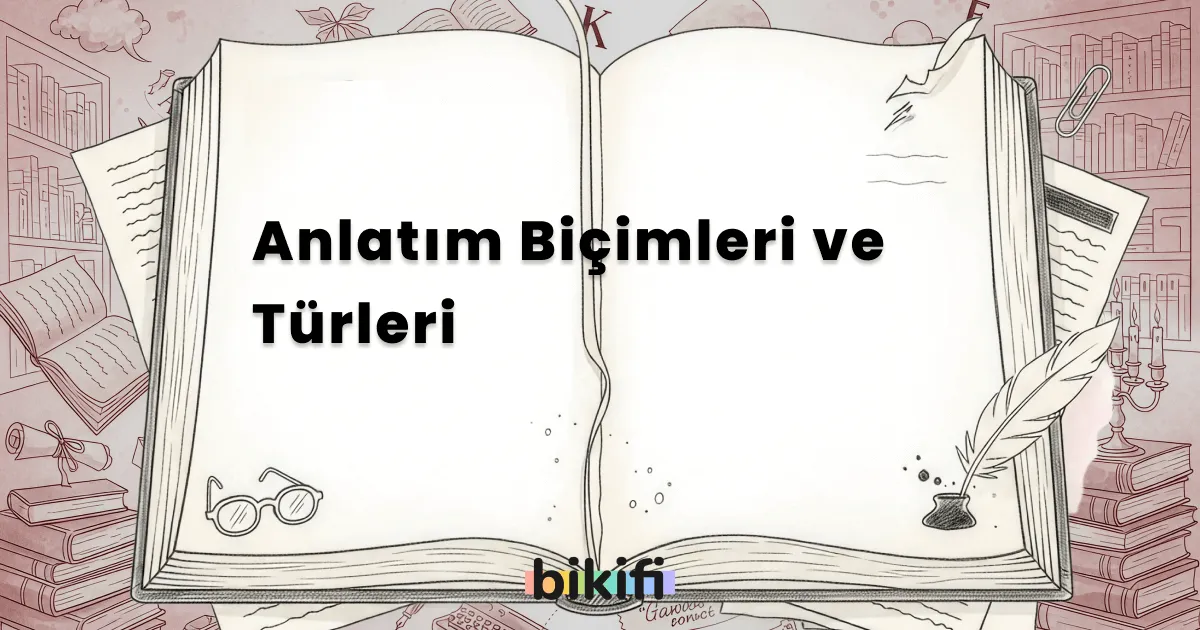 Anlatım Biçimleri ve Türleri