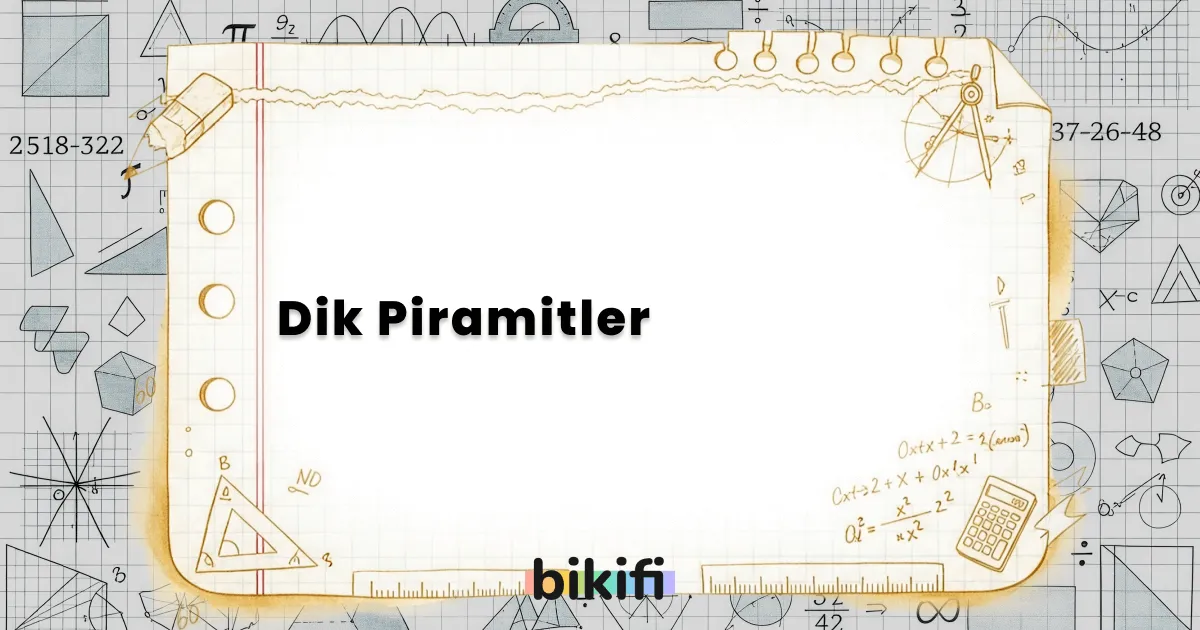 Dik Piramitler