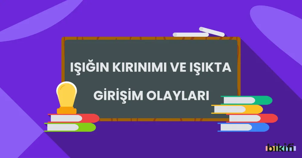 Işığın Kırınımı ve Işıkta Girişim Olayları