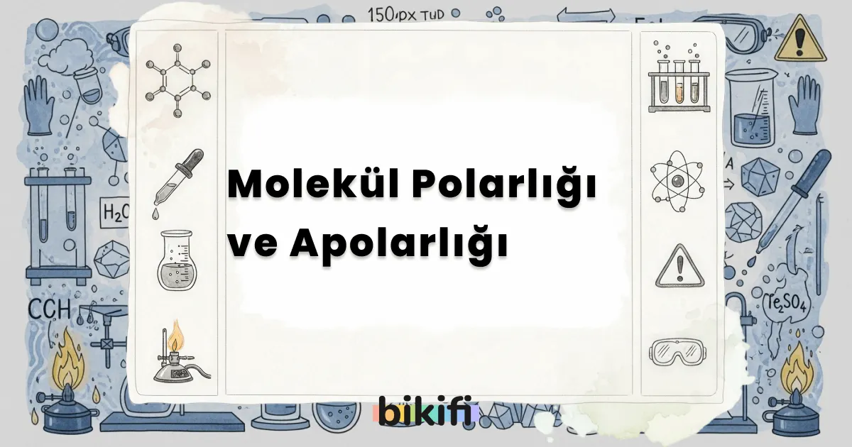 Molekül Polarlığı ve Apolarlığı