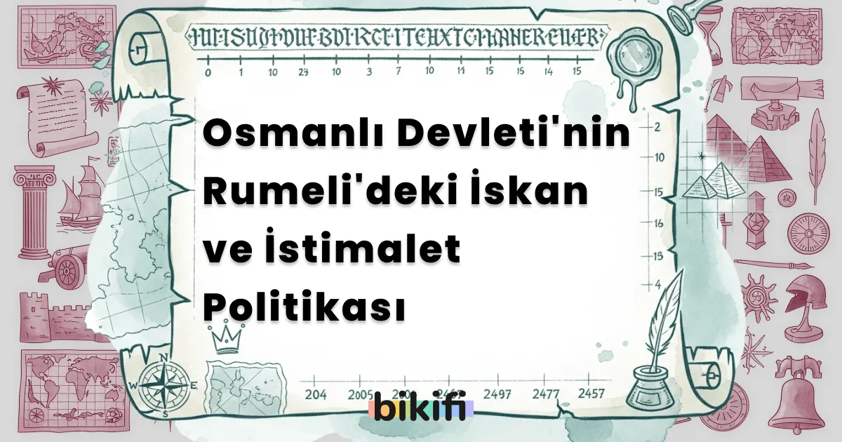 Osmanlı Devleti’nin Rumeli’deki İskan ve İstimalet Politikası