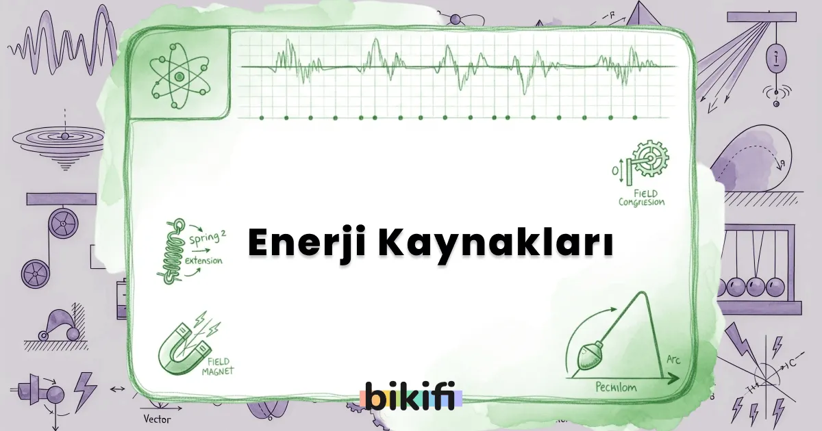Enerji Kaynakları