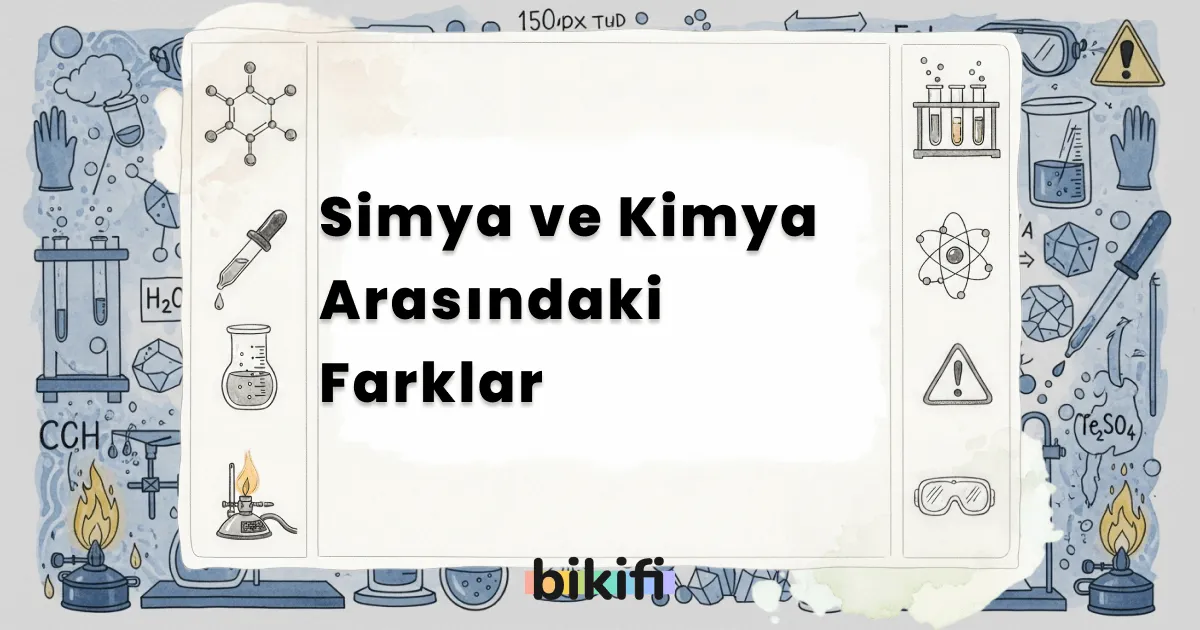 Simya ve Kimya Arasındaki Farklar