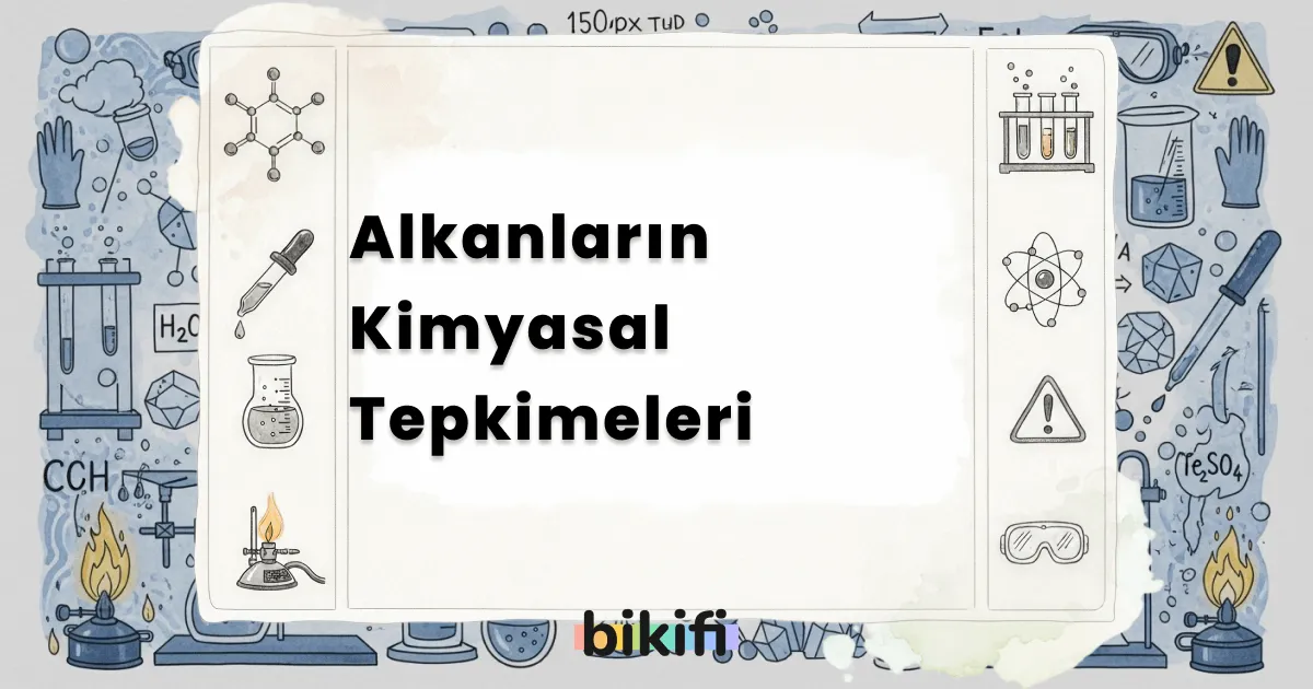 Alkanların Kimyasal Tepkimeleri