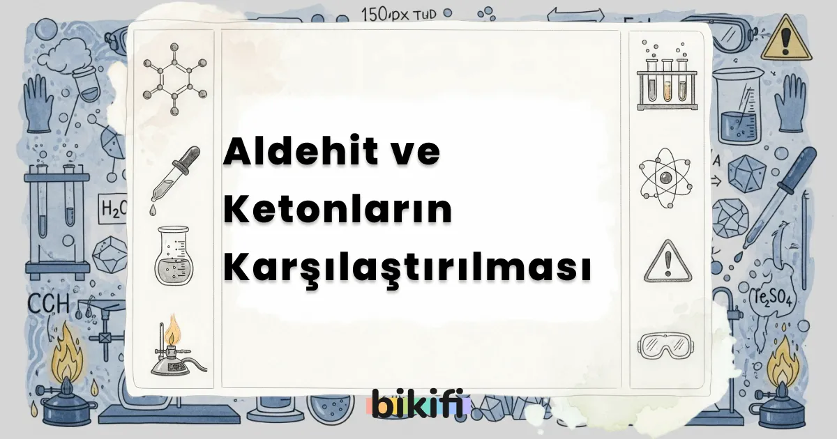 Aldehit ve Ketonların Karşılaştırılması