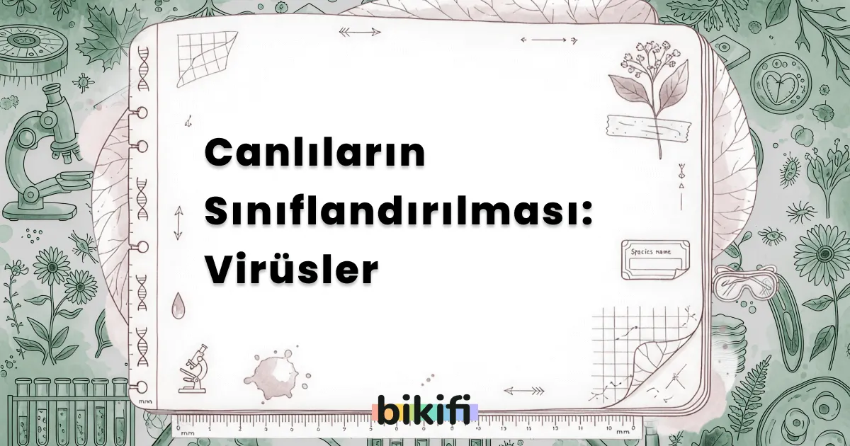 Canlıların Sınıflandırılması: Virüsler
