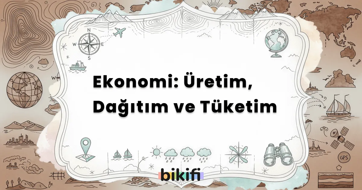 Ekonomi: Üretim, Dağıtım ve Tüketim