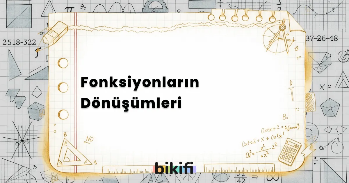 Fonksiyonların Dönüşümleri