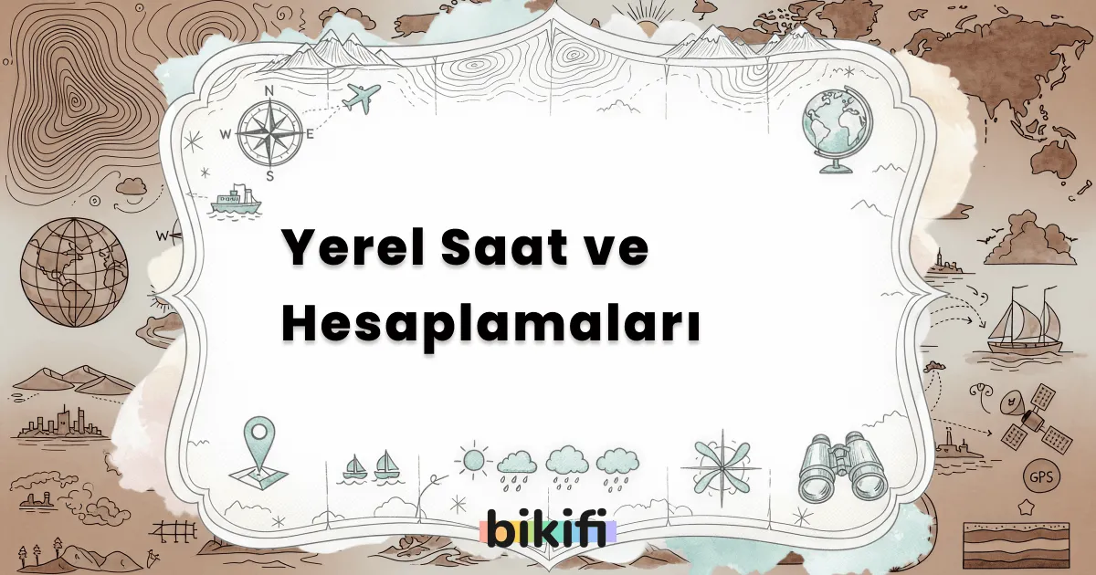 Yerel Saat ve Hesaplamaları