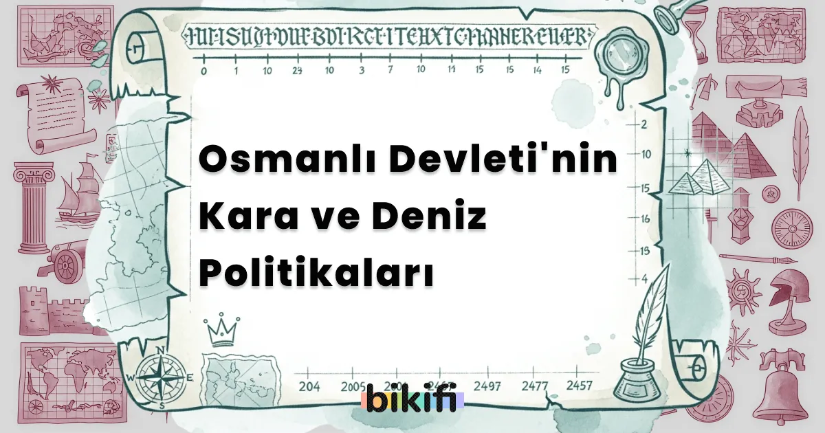 Osmanlı Devleti’nin Kara ve Deniz Politikaları