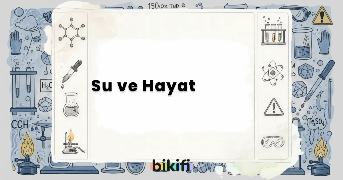 Su ve Hayat