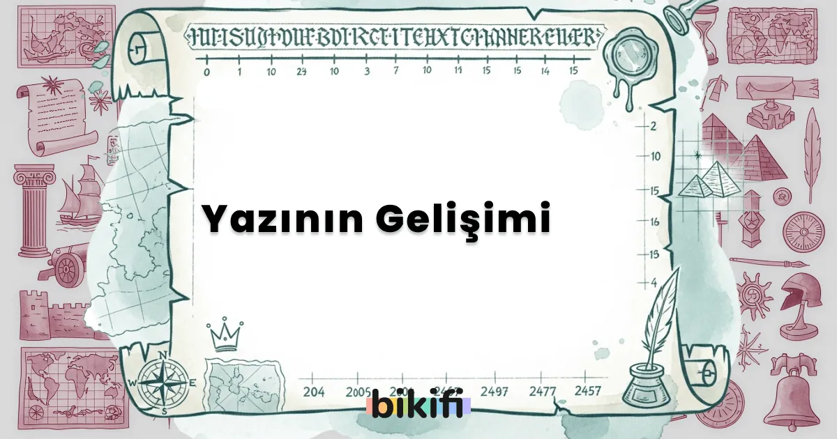 Yazının Gelişimi