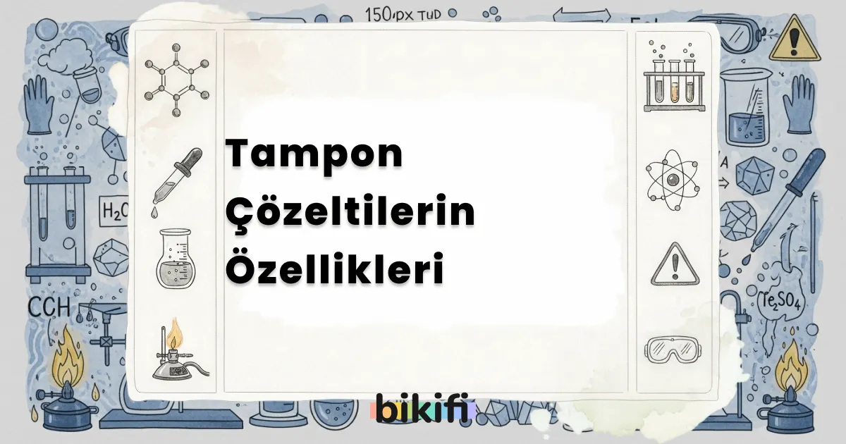 Tampon Çözeltilerin Özellikleri