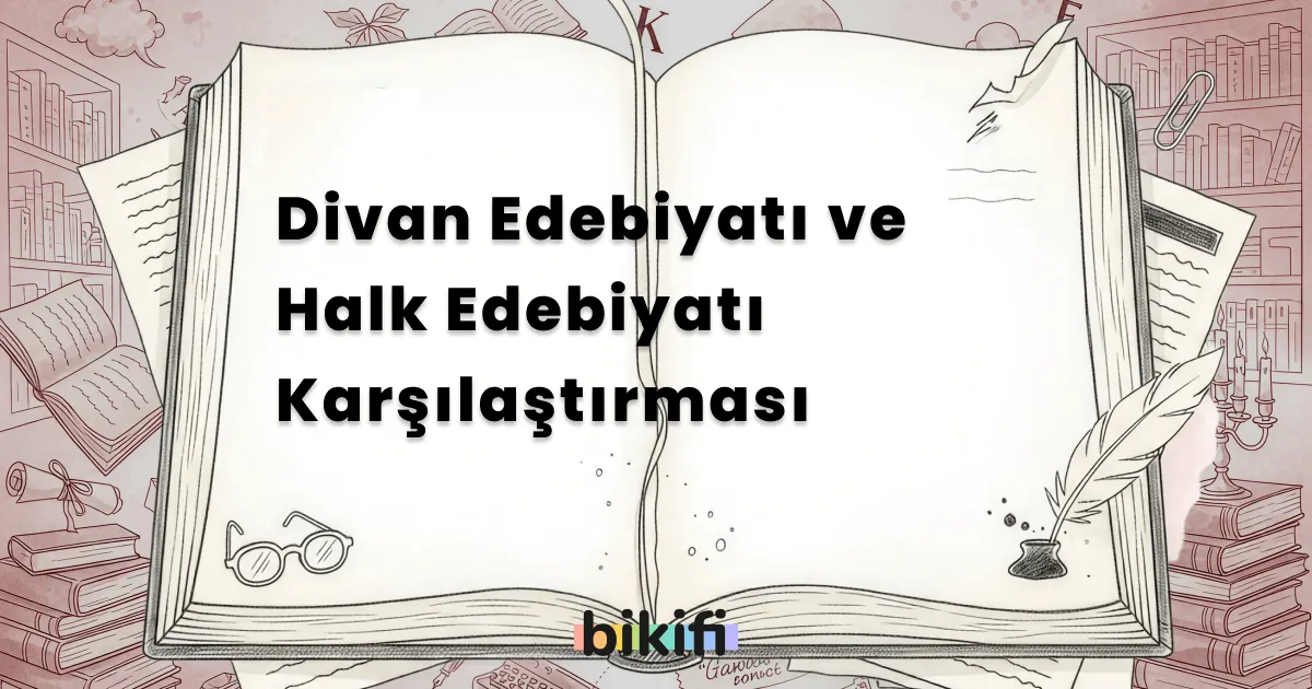 Divan Edebiyatı ve Halk Edebiyatı Karşılaştırması