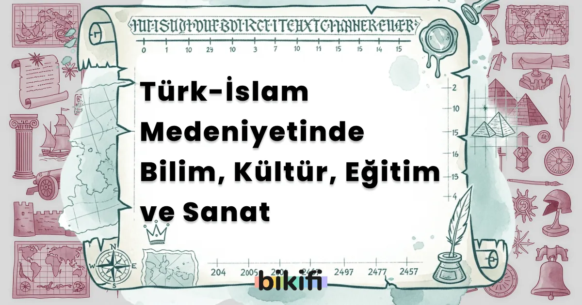 Türk-İslam Medeniyetinde Bilim, Kültür, Eğitim ve Sanat