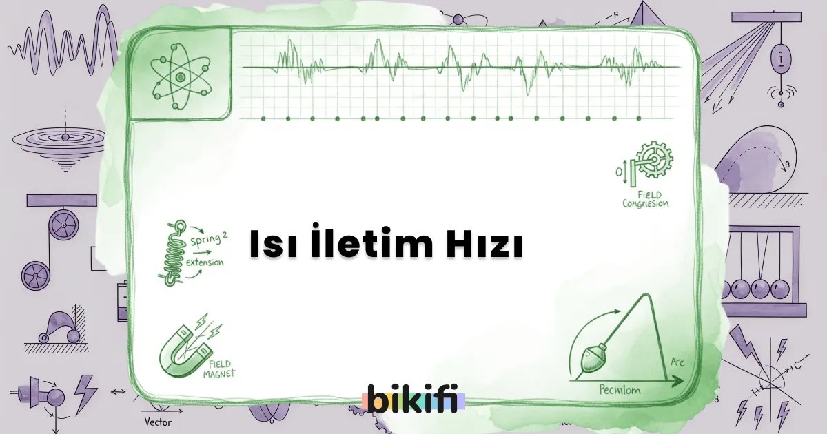 Isı İletim Hızı