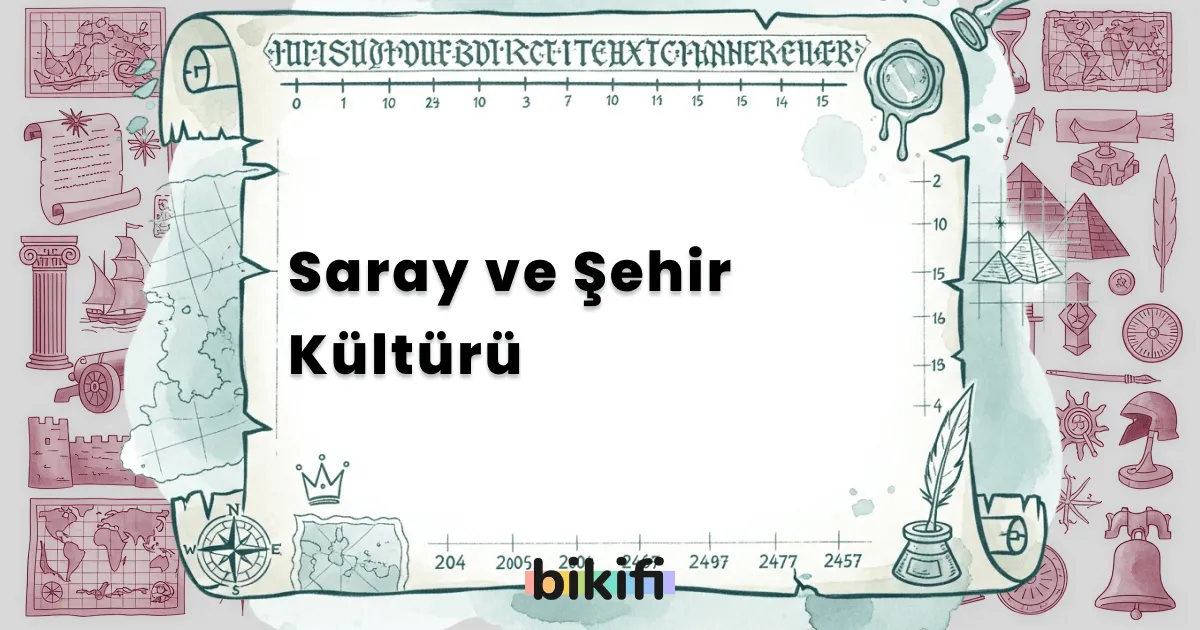 Saray ve Şehir Kültürü