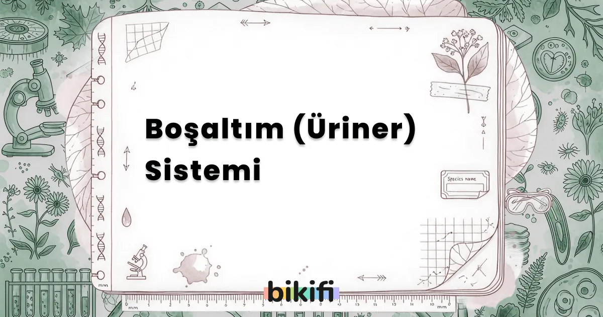 Boşaltım (Üriner) Sistemi