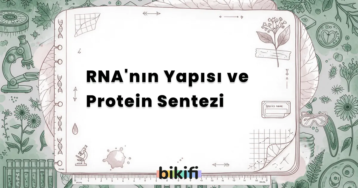 RNA’nın Yapısı ve Protein Sentezi