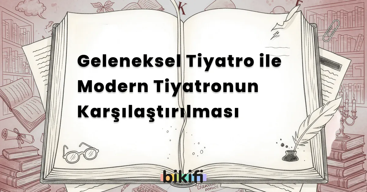 Geleneksel Tiyatro ile Modern Tiyatronun Karşılaştırılması