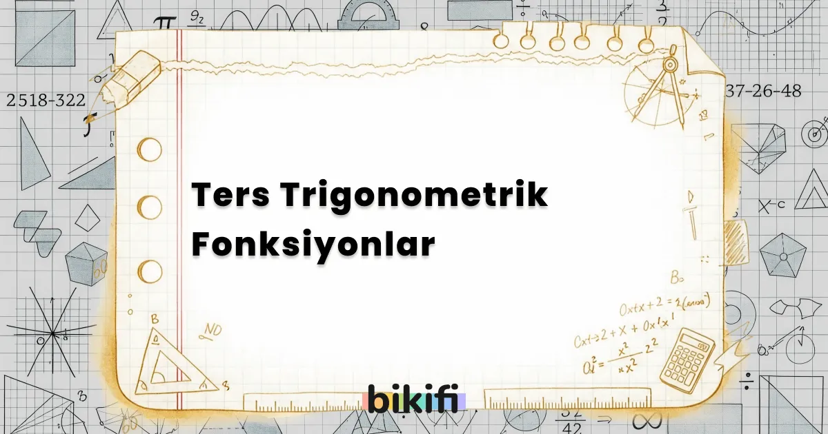 Ters Trigonometrik Fonksiyonlar