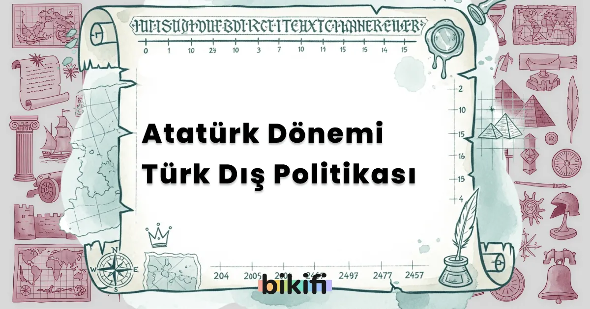Atatürk Dönemi Türk Dış Politikası