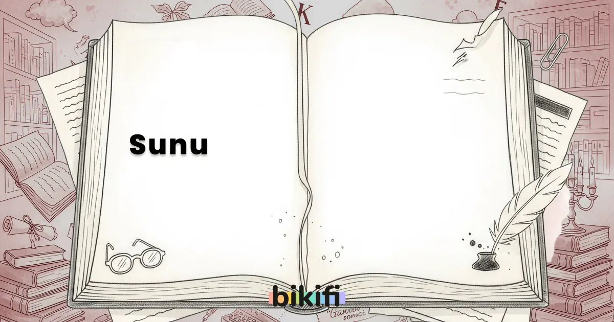 Sunu