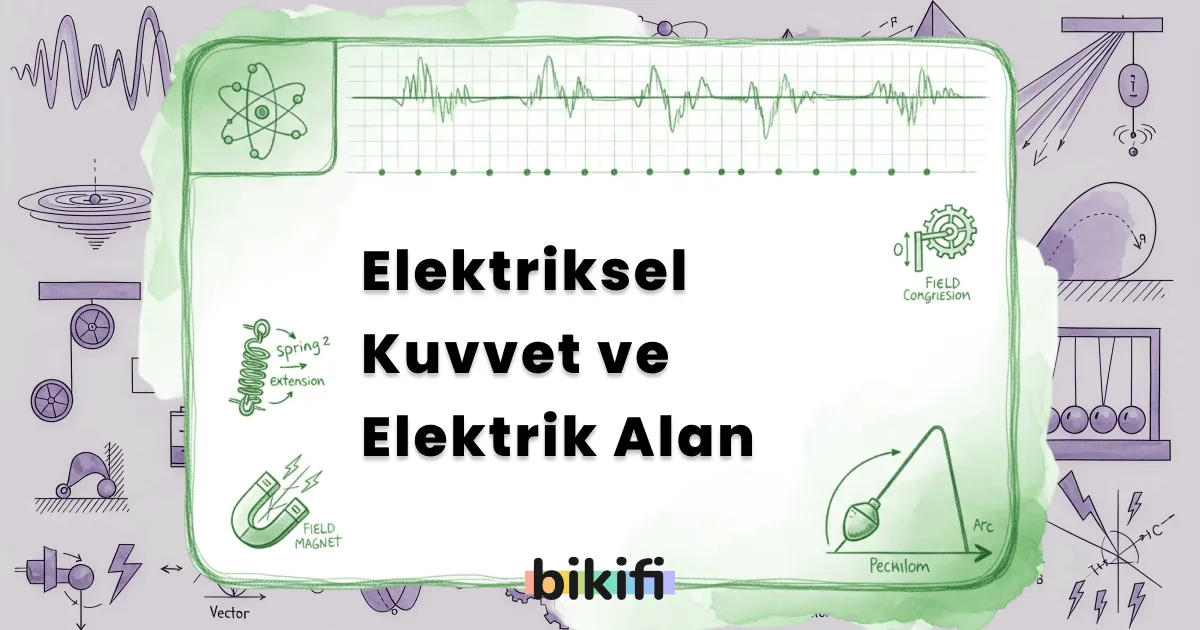 Elektriksel Kuvvet ve Elektrik Alan