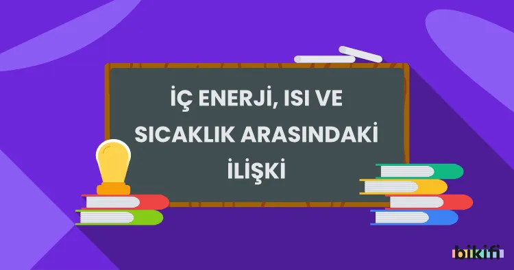 İç Enerji, Isı ve Sıcaklık Arasındaki İlişki