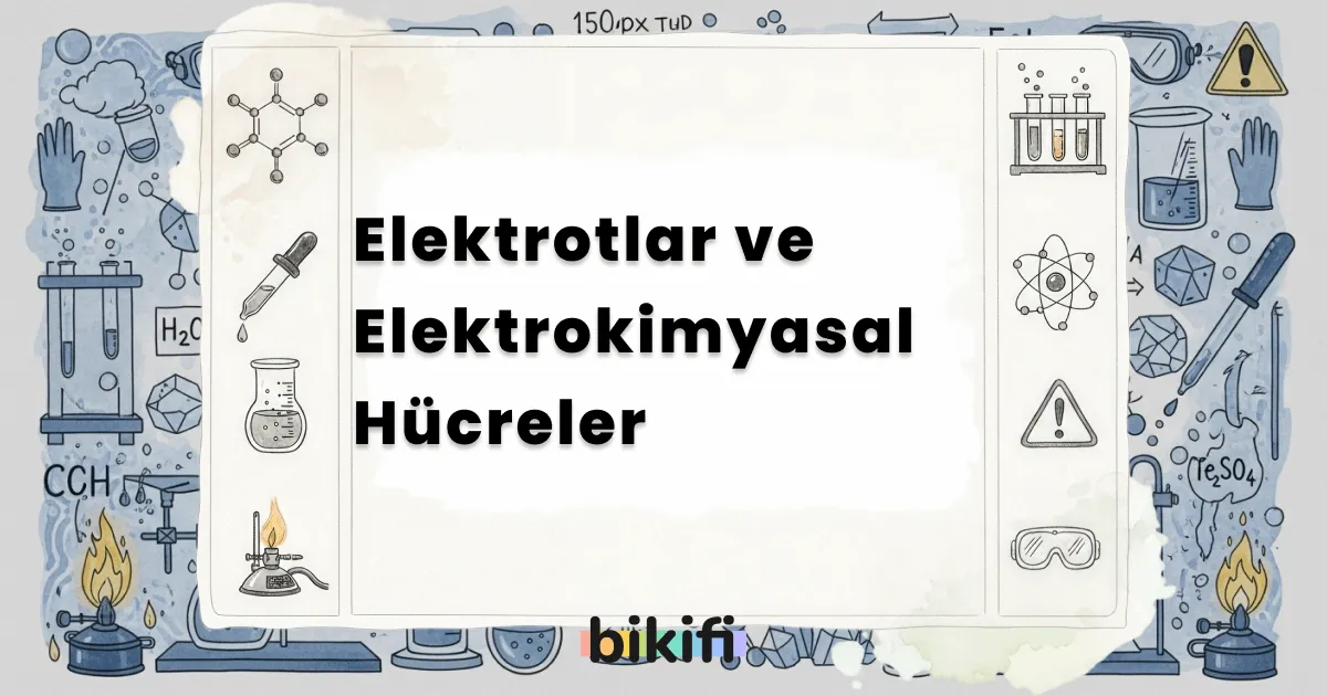 Elektrotlar ve Elektrokimyasal Hücreler