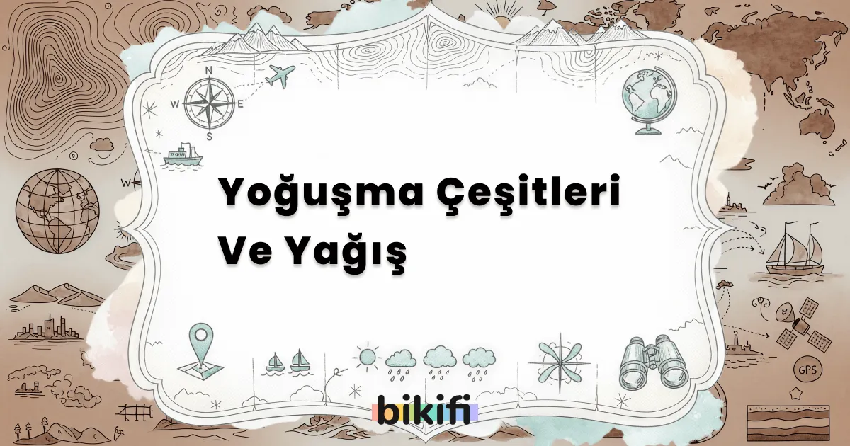 Yoğuşma Çeşitleri Ve Yağış