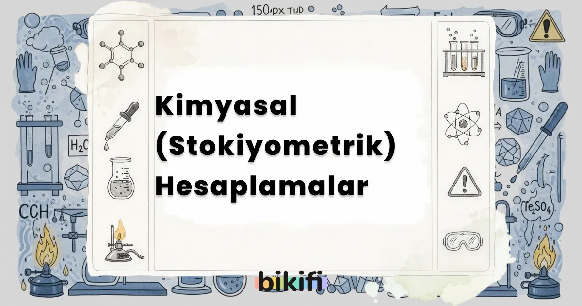Kimyasal (Stokiyometrik) Hesaplamalar