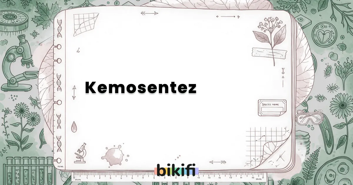 Kemosentez