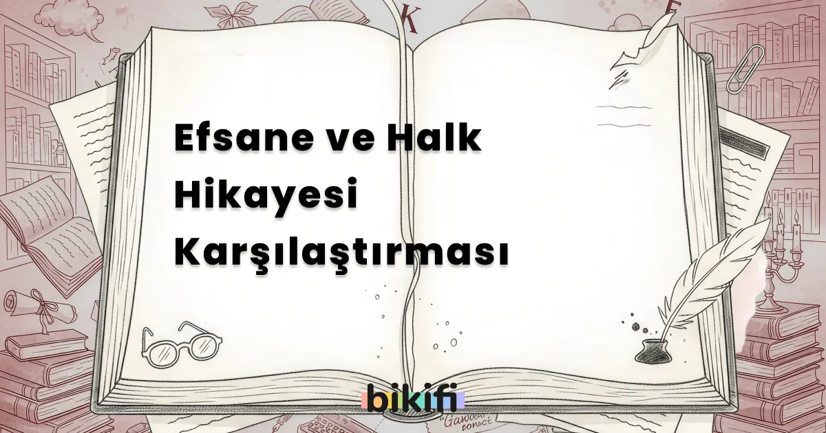 Efsane ve Halk Hikayesi Karşılaştırması