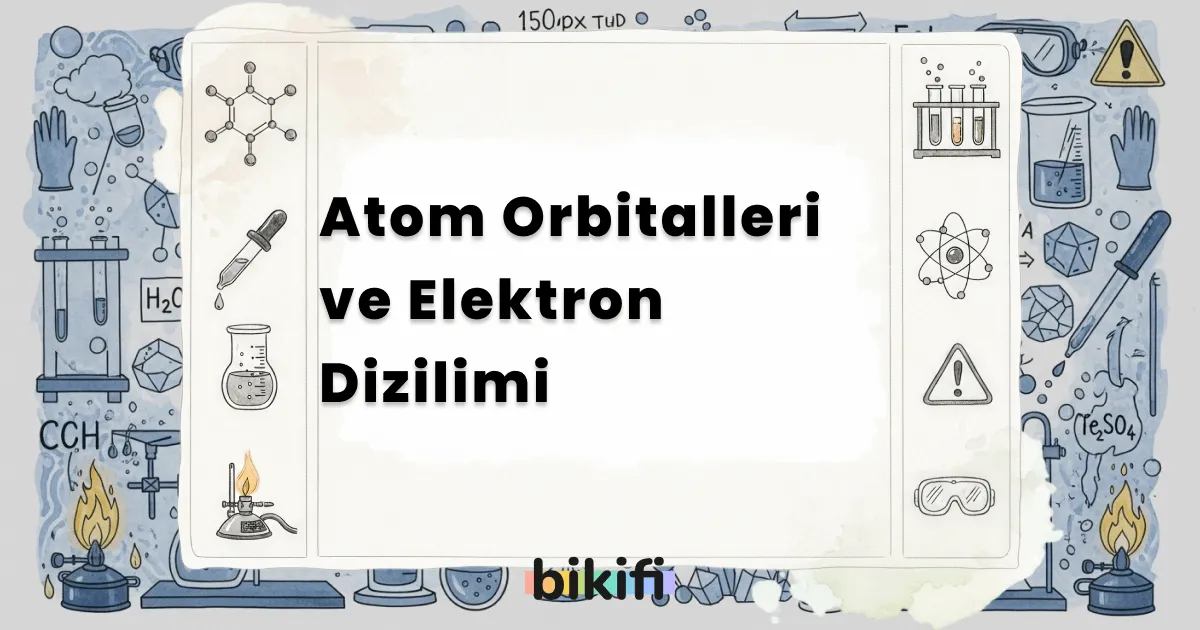 Atom Orbitalleri ve Elektron Dizilimi