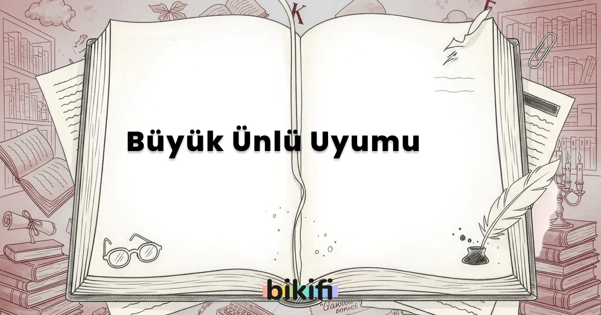 Büyük Ünlü Uyumu