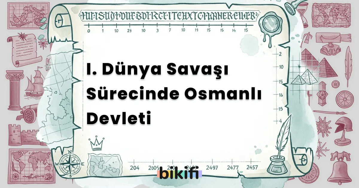 I. Dünya Savaşı Sürecinde Osmanlı Devleti