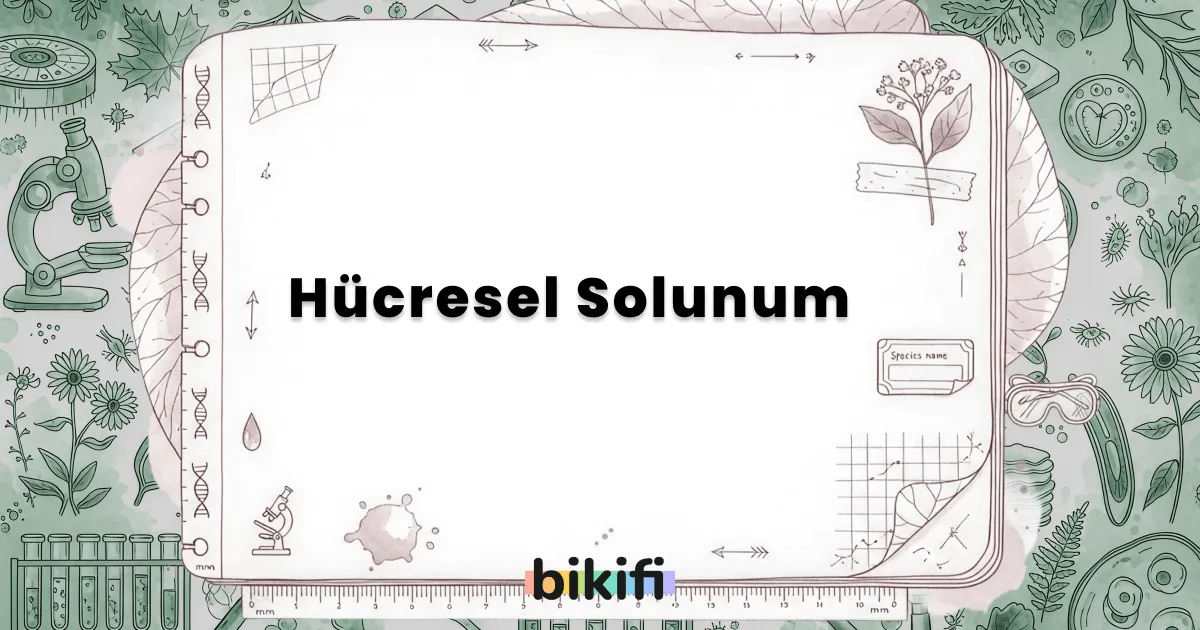 Hücresel Solunum