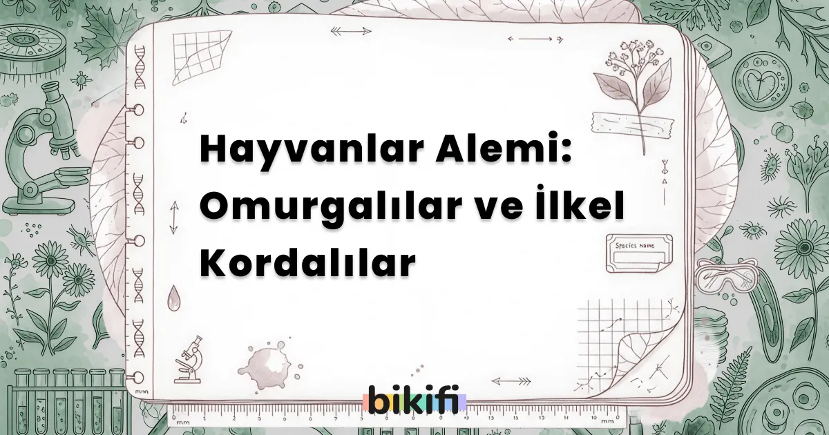 Hayvanlar Alemi: Omurgalılar ve İlkel Kordalılar