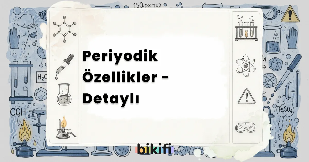 Periyodik Özellikler – Detaylı