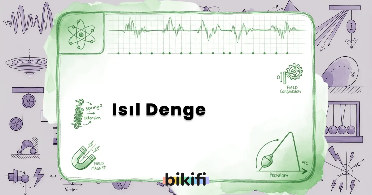 Isıl Denge