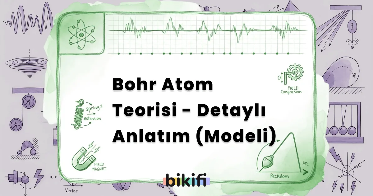 Bohr Atom Teorisi – Detaylı Anlatım (Modeli)
