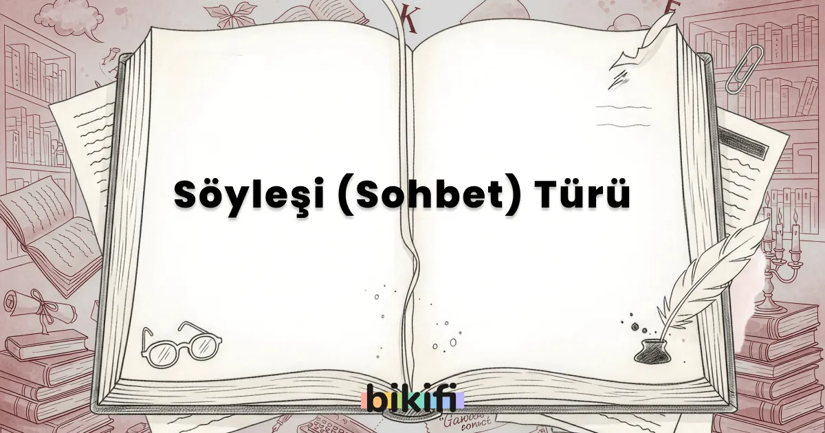 Söyleşi (Sohbet) Türü