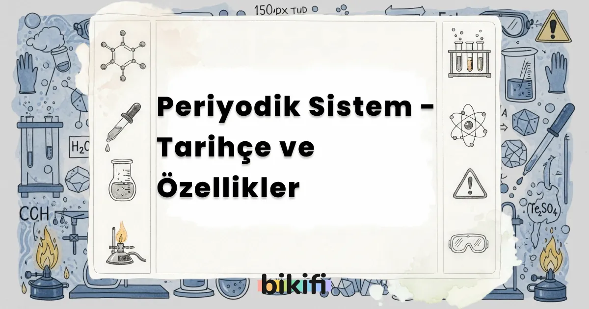 Periyodik Sistem – Tarihçe ve Özellikler