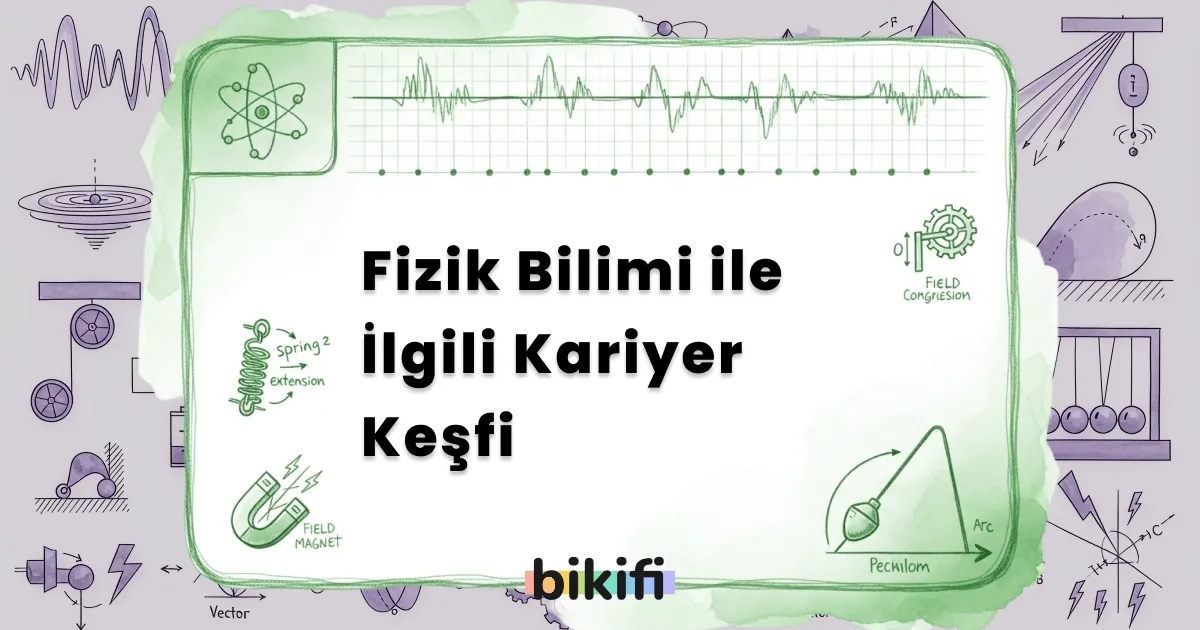 Fizik Bilimi ile İlgili Kariyer Keşfi