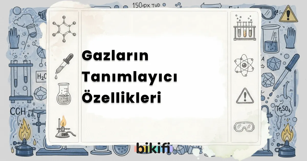 Gazların Tanımlayıcı Özellikleri